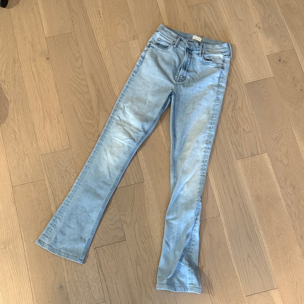 MOTHER Light Blue Flare Jeans - 26